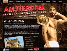Tablet Screenshot of clubsauna-amsterdam.de